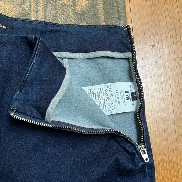 Piazza Sempione Lisa Blue Straight Leg Capri Jeans - Picture 5 of 10